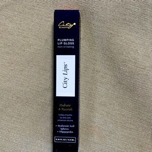 City Lips Plumping Lip Gloss Coral Sunrise